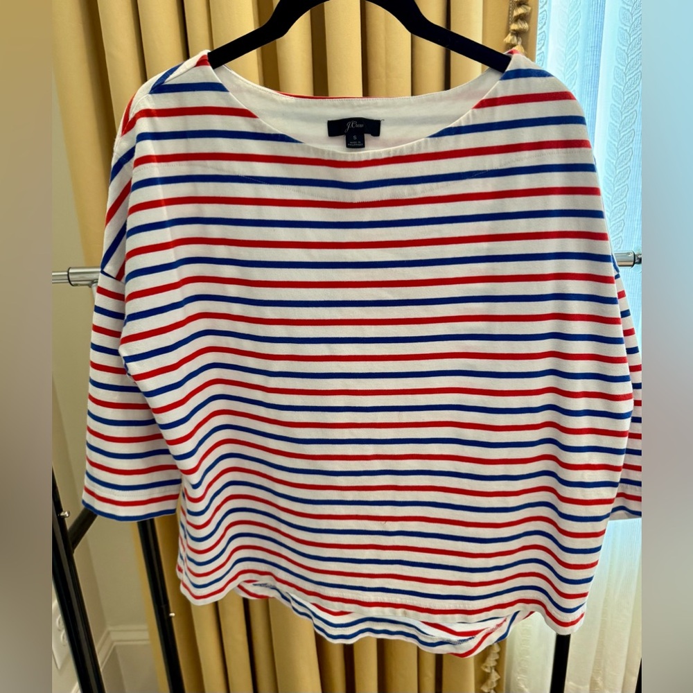 J Crew striped Breton shirt